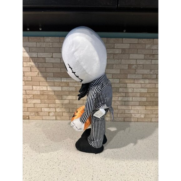 Disney Nightmare Before Christmas JACK SKELLINGTON Halloween Greeter Plush 21" - Picture 2 of 4